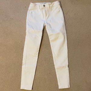 American eagle white jeggings